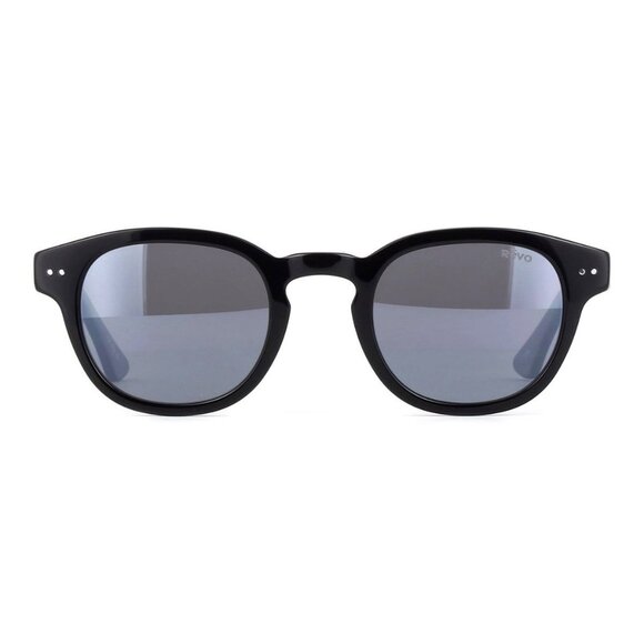 New REVO Sterling Black Polarised Square RE 1255 01 GY Sunglasses Women - Picture 2 of 4